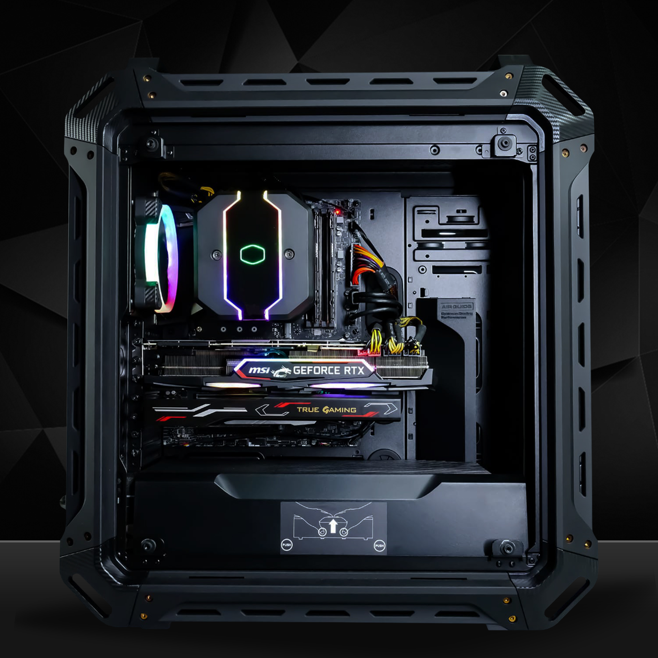 Купить корпус Cougar Panzer Evo RGB Black интернет-магазин (інтернет ...
