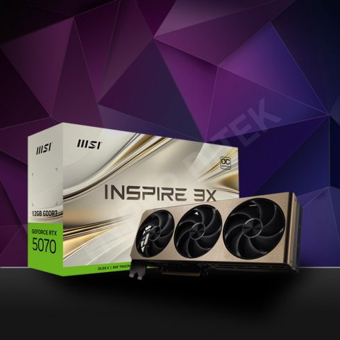 NVIDIA GeForce RTX 5070 Inspire 3X OC MSI, 12GB 