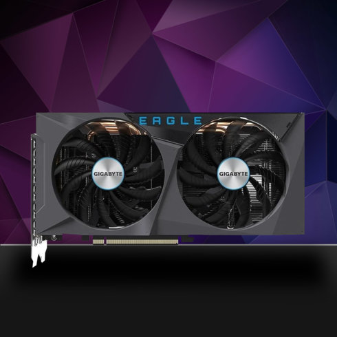 NVIDIA GeForce RTX 3050 Eagle Gigabyte, 8GB GDDR6, 128 bit
