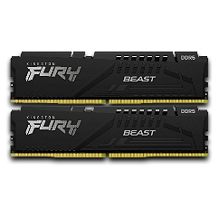 16GB (8GBx2) Kingston Fury Beast Black DDR5 5200 MHz