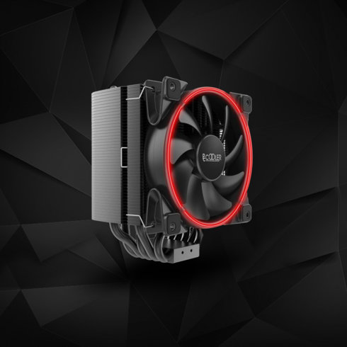 PCCooler GI-H58UB Corona Red