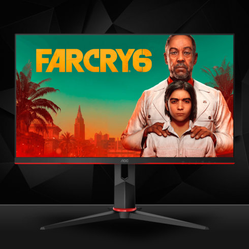 Купить монитор AOC 24G2U5/BK/01, 75Hz, мс, IPS, FreeSync
