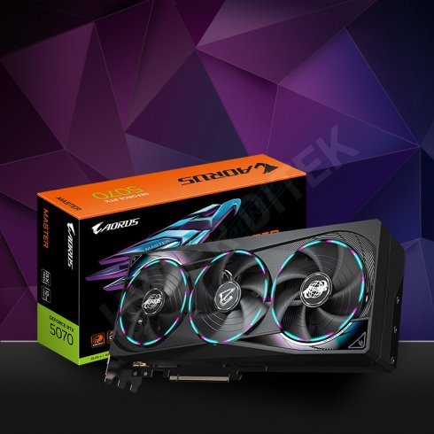 NVIDIA GeForce RTX 5070 Aorus Master Gigabyte, 12GB 