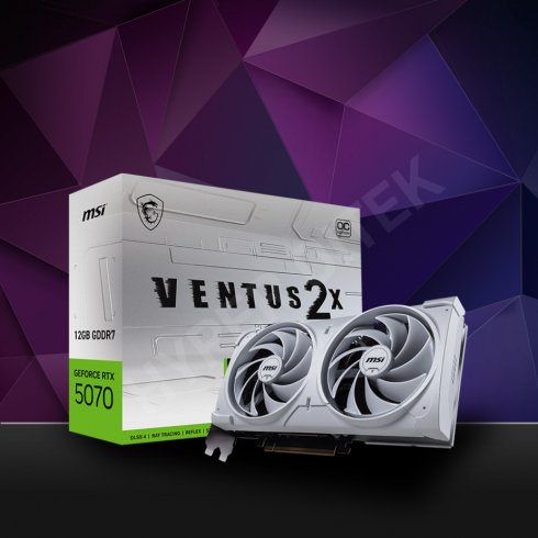 NVIDIA GeForce RTX 5070 Ventus 2X OC MSI, 12GB 