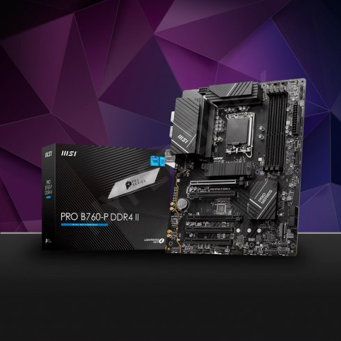 MSI Pro B760-P WiF DDR4 II Socket 1700