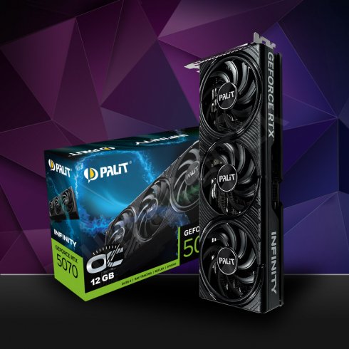 NVIDIA GeForce RTX 5070 Infinity 3 OC Palit, 12GB 