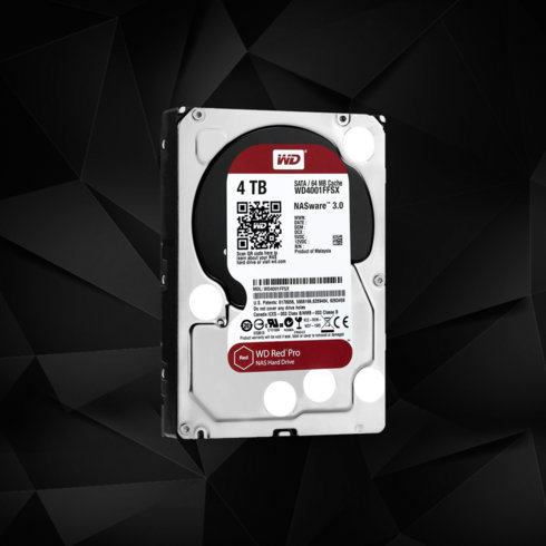 4TB / WD Red Pro 7200RPM