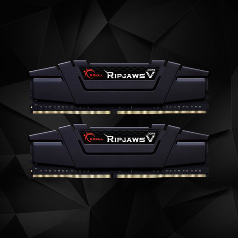 16GB (8GBx2) G.Skill Ripjaws V Black DDR4 3200 MHz