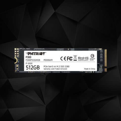 512GB / M.2 Patriot P300 Чтение: 1700MB/s; Запись: 1100MB/s