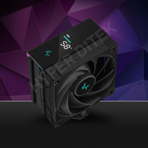 DeepCool AK400 Digital, TDP 180 Вт, 4 тепловые трубки