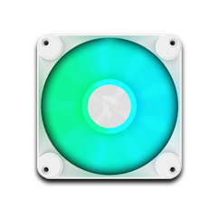 APNX FP1-120 ARGB White, 120 мм