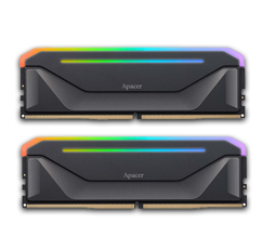 32GB (16GBx2) Apacer NOX RGB Black DDR5 5200 MHz