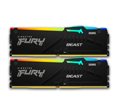 16GB (8GBx2) Kingston Fury Beast RGB DDR4 3600 MHz