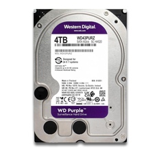 4TB / WD Purple 256MB Cache, 540RPM, SATA III