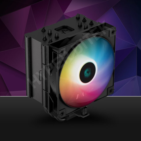 DeepCool AG500 BK ARGB, TDP 180 Вт, 4 тепловые трубки