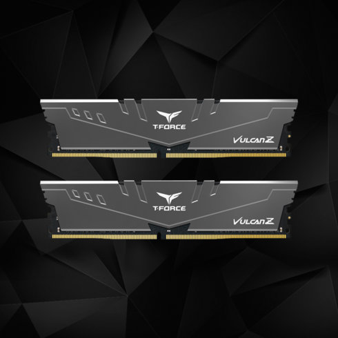 64GB (16GBx4) Team T-Force Vulcan Z Gray DDR4 3200 MHz