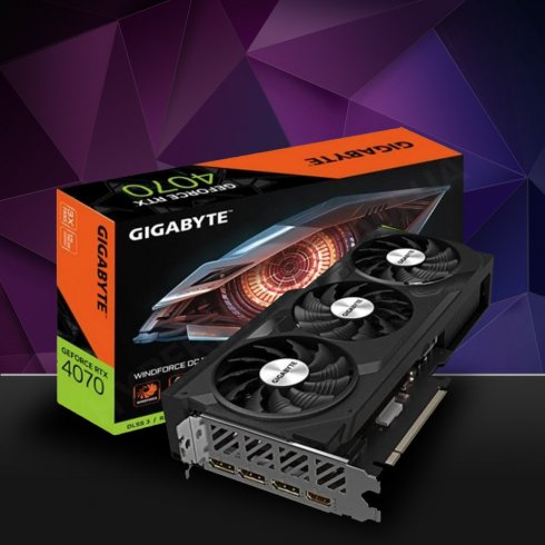 NVIDIA GeForce RTX 4070 Windforce OC V2 Gigabyte, 12GB, 192 bit 