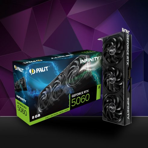 NVIDIA GeForce RTX 5060 Infinity 3 Palit, 8GB GDDR7, 128 bit