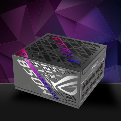 850W / Asus ROG Strix 850P Gaming 850W Gold, APFC, КПД 90%, Platinum