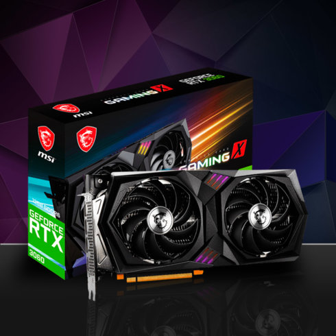 NVIDIA GeForce RTX 3050 Ventus 2X OC MSI, 8GB GDDR6, 128 bit