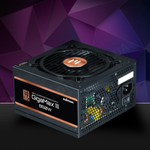 850W / Zalman ZM850-GV3 850W, APFC, КПД 90%, Bronze