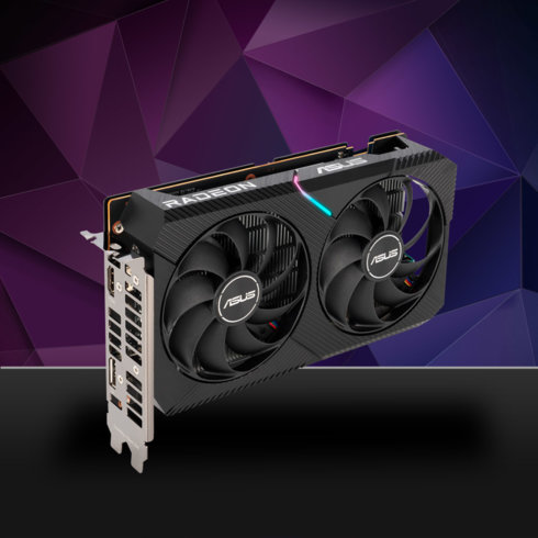 мNVIDIA GeForce RTX 3050 Dual Asus, 8GB GDDR6, 128 bit